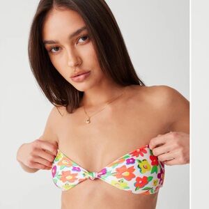 Frankie’s bikinis Bando swim top